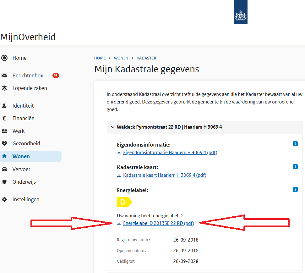 Energielabel kwijt? - NH Makelaar Huis verkopen